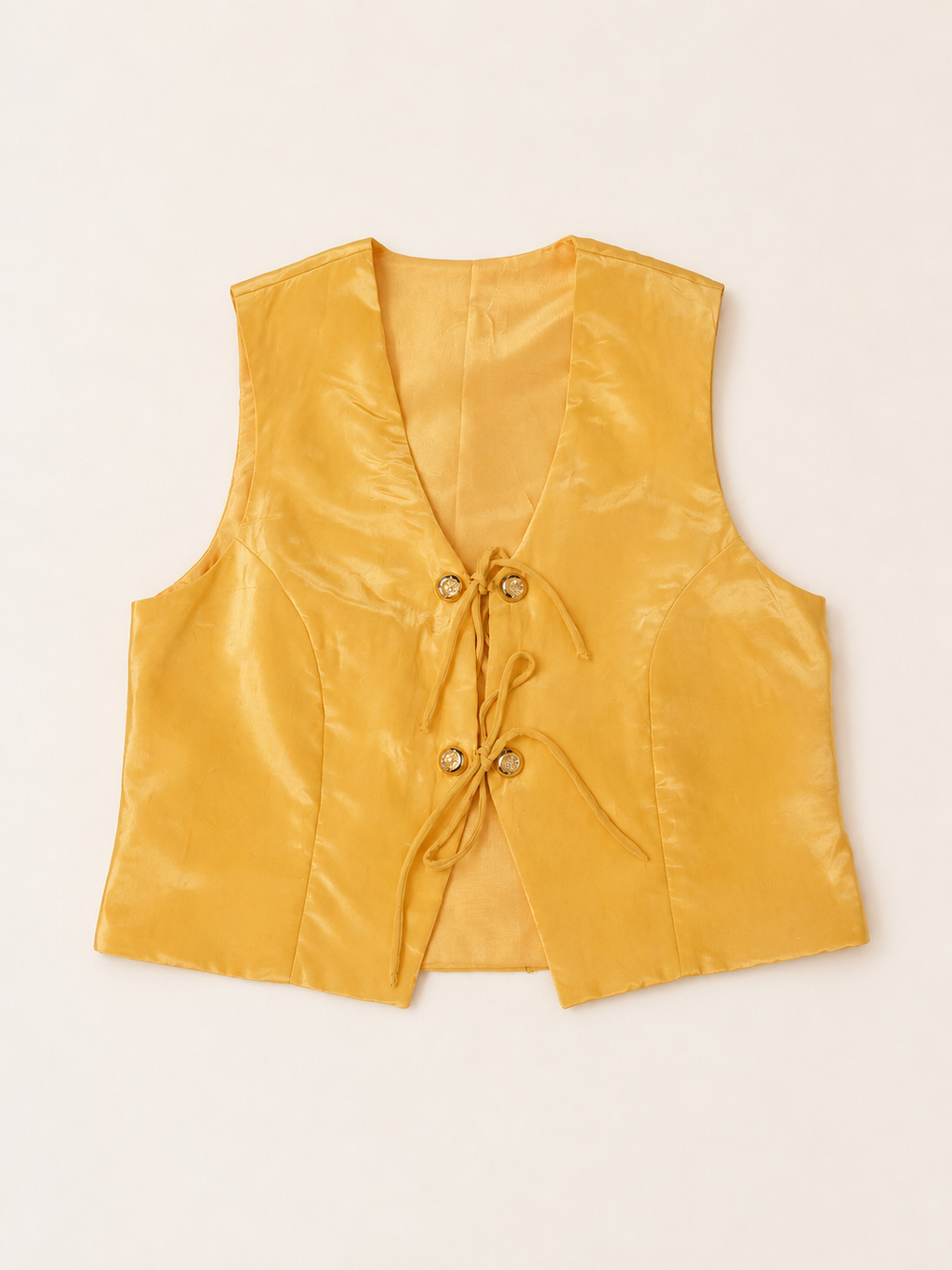 The Apricot Tie Top
