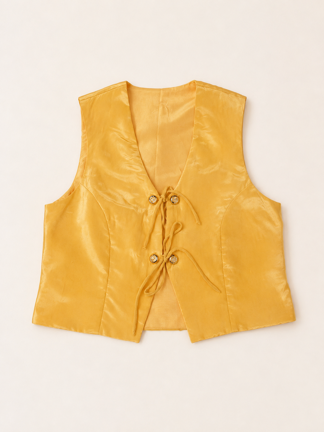 The Apricot Tie Top