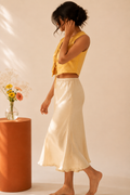 The Apricot Tie Top