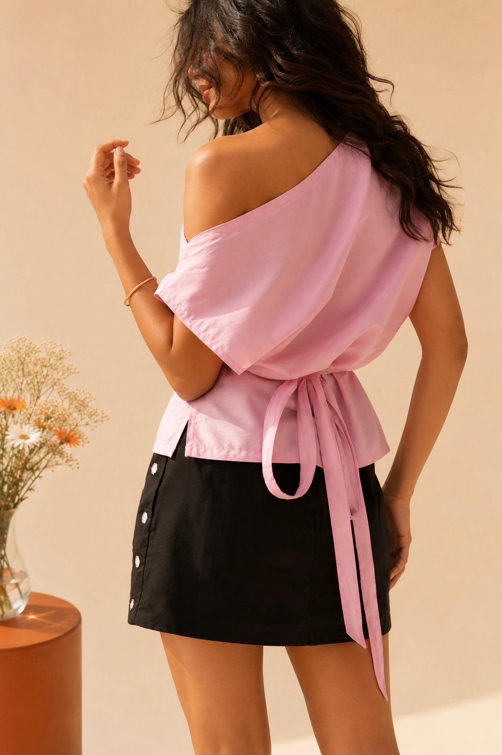 The Azalea Tie Top
