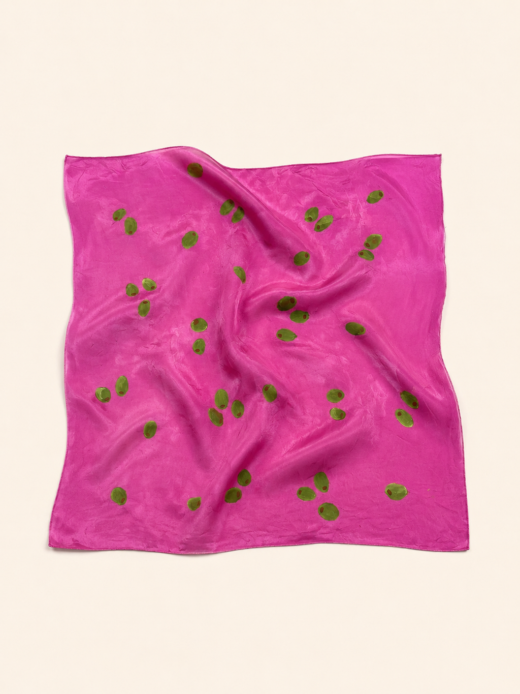 The Olivine Silk Scarf