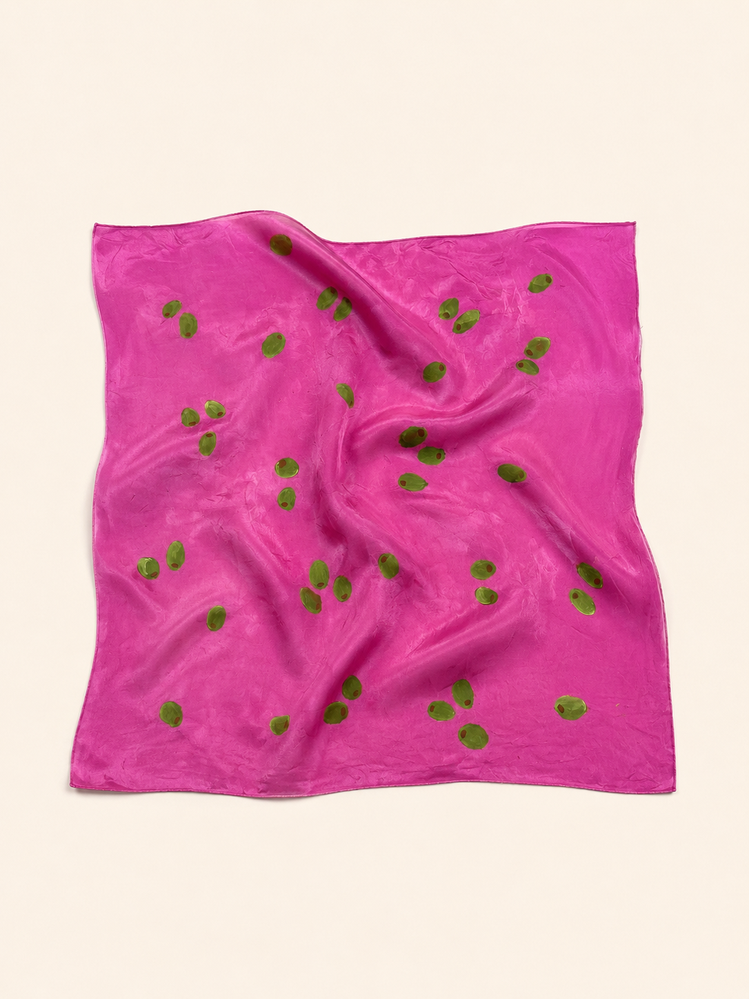 The Olivine Silk Scarf